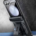 Carcasa 360 grade Supcase i-Blason Armorbox compatibila cu Samsung Galaxy Z Flip 6 Black 4 - lerato.ro