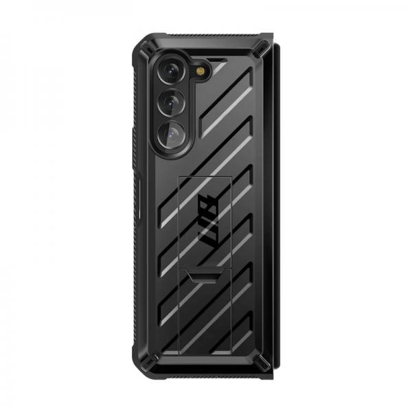 Carcasa 360 grade Supcase Unicorn Beetle compatibila cu Samsung Galaxy Z Fold 5, Protectie display, Negru
