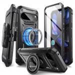 Carcasa 360 grade Supcase Unicorn Beetle Pro MagSafe compatibila cu Google Pixel 9 Pro XL, Protectie display, Negru 8 - lerato.ro