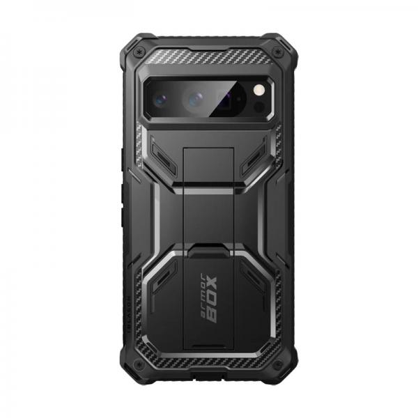 Carcasa 360 grade Supcase i-Blason Armorbox compatibila cu Google Pixel 9 Pro XL, Protectie display, Negru