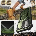 Carcasa 360 grade Supcase i-Blason Armorbox MagSafe compatibil cu iPhone 16e, Protectie display, Verde 5 - lerato.ro