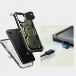 Carcasa 360 grade Supcase i-Blason Armorbox MagSafe compatibil cu iPhone 16e, Protectie display, Verde 6 - lerato.ro
