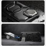 Carcasa 360 grade Supcase i-Blason Armorbox MagSafe compatibil cu iPhone 16e, Protectie display, Negru 3 - lerato.ro