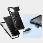 Carcasa 360 grade Supcase i-Blason Armorbox MagSafe compatibil cu iPhone 16e, Protectie display, Negru 5 - lerato.ro