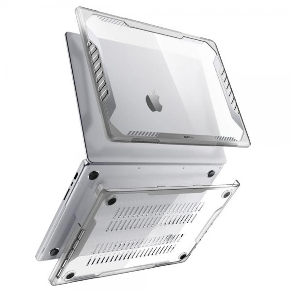 Carcasa Supcase Unicorn Beetle Pro compatibila cu Apple Macbook Pro 14 inch 2021 Clear