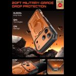 Carcasa Supcase UB Grip Pro cu MagSafe compatibila cu iPhone 17 Pro Max, Coral 4 - lerato.ro