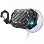 Carcasa Supcase Unicorn Beetle Pro cu MagSafe compatibila cu Apple AirPods Pro 3, IP68, Negru 3 - lerato.ro