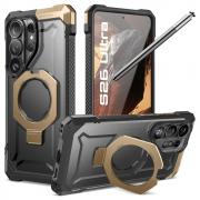 Carcasa Supcase UB Grip Mag cu MagSafe compatibila cu Samsung Galaxy S26 Ultra, Black / Gold