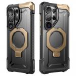 Carcasa Supcase UB Grip Mag cu MagSafe compatibila cu Samsung Galaxy S26 Ultra, Black / Gold 3 - lerato.ro