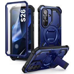 Carcasa Supcase ArmorBox Mag cu MagSafe compatibila cu Samsung Galaxy S26, Albastru