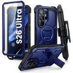 Carcasa 360 grade Supcase iBlason ArmorBox Clip cu MagSafe compatibila cu Samsung Galaxy S26 Ultra, Albastru 2 - lerato.ro