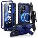 Carcasa 360 grade Supcase iBlason ArmorBox Clip cu MagSafe compatibila cu Samsung Galaxy S26 Ultra, Albastru 3 - lerato.ro