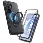 Carcasa 360 grade Supcase Cosmo Mag cu MagSafe compatibila cu Samsung Galaxy S26 Ultra, Negru 4 - lerato.ro