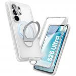 Carcasa 360 grade Supcase Cosmo Mag cu MagSafe compatibila cu Samsung Galaxy S26 Ultra, Transparent 4 - lerato.ro