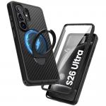 Carcasa 360 grade Supcase Cosmo Mag cu MagSafe compatibila cu Samsung Galaxy S26 Ultra, Aramid 4 - lerato.ro