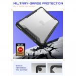 Carcasa laptop Supcase Unicorn Beetle Pro compatibila cu MacBook Neo 13 inch, Negru / Transparent 5 - lerato.ro
