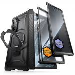Kit protectie 3 in 1 Supcase, Carcasa UB Grip Mag cu MagSafe, Rama sticla securizata, Rama sticla securizata Privacy, compatibil cu Samsung Galaxy Z Fold 8, Negru 3 - lerato.ro