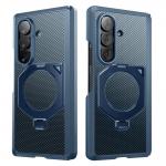 Kit protectie 360 grade Supcase UB Aero, Carcasa cu MagSafe si Stand + 2 folii sticla securizata, compatibile cu Samsung Galaxy Z Fold 8 Ultra, Navy Blue 5 - lerato.ro