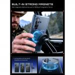 Kit protectie 360 grade Supcase UB Aero, Carcasa cu MagSafe si Stand + 2 folii sticla securizata, compatibile cu Samsung Galaxy Z Fold 8 Ultra, Navy Blue 7 - lerato.ro
