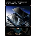 Kit protectie 360 grade Supcase UB Aero, Carcasa cu MagSafe si Stand + 2 folii sticla securizata, compatibile cu Samsung Galaxy Z Fold 8 Ultra, Navy Blue 9 - lerato.ro