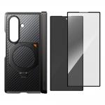 Kit protectie 360 grade Supcase UB Aero, Carcasa cu MagSafe si Stand + 2 folii sticla securizata, compatibile cu Samsung Galaxy Z Fold 8 Ultra, Negru 4 - lerato.ro