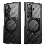 Kit protectie 360 grade Supcase UB Aero, Carcasa cu MagSafe si Stand + 2 folii sticla securizata, compatibile cu Samsung Galaxy Z Fold 8 Ultra, Negru 5 - lerato.ro