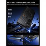 Kit protectie 360 grade Supcase UB Aero, Carcasa cu MagSafe si Stand + 2 folii sticla securizata, compatibile cu Samsung Galaxy Z Fold 8 Ultra, Negru 6 - lerato.ro