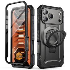 Huse si carcase iPhone 18 Pro Max, Husa cu protectie 360 grade Supcase Grip Pro cu MagSafe compatibila cu iPhone 18 Pro Max / 17 Pro Max, Negru, lerato.ro