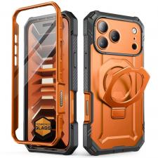 Huse si carcase iPhone 18 Pro Max, Husa cu protectie 360 grade Supcase Grip Pro cu MagSafe compatibila cu iPhone 18 Pro Max / 17 Pro Max, Portocaliu, lerato.ro