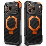 Husa Supcase UB Grip cu MagSafe compatibila cu iPhone 18 Pro Max / 17 Pro Max, Negru / Portocaliu 3 - lerato.ro
