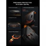 Husa Supcase UB Grip cu MagSafe compatibila cu iPhone 18 Pro Max / 17 Pro Max, Negru / Portocaliu 11 - lerato.ro