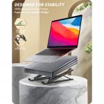 Stand universal laptop Supcase i-Blason Cosmo, aluminiu, pliabil si reglabil, Black 5 - lerato.ro