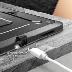 Carcasa Supcase Unicorn Beetle Pro Pencil compatibila cu iPad Pro 12.9 inch (2021) Negru