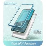 Carcasa stylish Supcase Cosmo compatibila cu iPhone 11 Pro Max cu protectie display, Ocean