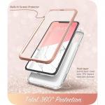 Carcasa stylish Supcase Cosmo iPhone 11 cu protectie display, Marble