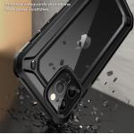 Carcasa 360 grade Supcase Unicorn Beetle EXO Pro compatibila cu iPhone 12/12 Pro cu protectie display, Negru