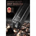 Carcasa 360 grade Supcase Unicorn Beetle Pro compatibila cu iPhone 13 Pro Max, Protectie display, Negru