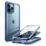 Carcasa 360 grade Supcase i-Blason Ares compatibila cu iPhone 13 Pro Max, Protectie display, Albastru 5 - lerato.ro