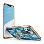 Carcasa stylish Supcase Cosmo Snap compatibila cu iPhone 13 Ocean Blue