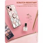 Carcasa stylish Supcase Cosmo Snap compatibila cu iPhone 13 Marble Pink 8 - lerato.ro