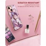 Carcasa stylish Supcase Cosmo Snap compatibila cu iPhone 13 Marble Purple 8 - lerato.ro