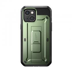 Carcasa 360 grade Supcase Unicorn Beetle Pro compatibila cu iPhone 14 Plus, Protectie display, Verde