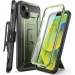 Carcasa 360 grade Supcase Unicorn Beetle Pro compatibila cu iPhone 14 Plus, Protectie display, Verde 5 - lerato.ro