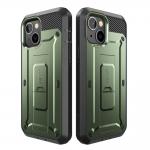 Carcasa 360 grade Supcase Unicorn Beetle Pro compatibila cu iPhone 14 Plus, Protectie display, Verde 3 - lerato.ro