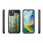 Carcasa 360 grade Supcase Unicorn Beetle Pro compatibila cu iPhone 14 Plus, Protectie display, Verde 4 - lerato.ro