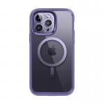 Carcasa Supcase Unicorn Beetle Edge MagSafe compatibila cu iPhone 14 Pro Max, Protectie display, Mov 2 - lerato.ro