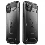 Carcasa 360 grade Supcase Unicorn Beetle Pro compatibila cu iPhone 15, Protectie display, Negru 4 - lerato.ro