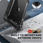 Carcasa 360 grade Supcase i-Blason Ares compatibila cu iPhone 7/8/SE 2020/2022 cu protectie display, Negru 6 - lerato.ro