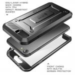 Carcasa 360 grade Supcase Unicorn Beetle Pro compatibila cu iPhone 7/8 cu protectie display, Negru