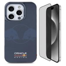 [Combo] iPhone 16 Pro, Carcasa Red Bull IML Two Bulls cu MagSafe + Folie sticla securizata Guess Screen Protector Privacy